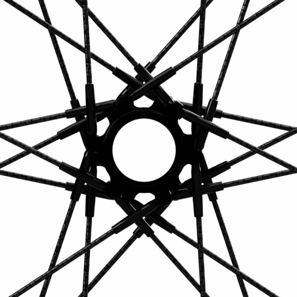 carbon fiber mountain bike enduro wheel with carbon composite spokes